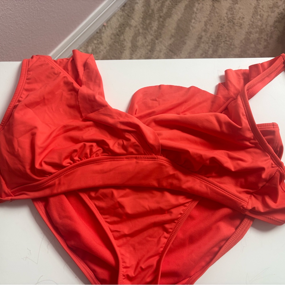 LAUREN orange bikini